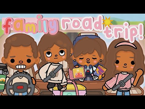 Family ROAD TRIP 🚗 Toca Boca Roleplay