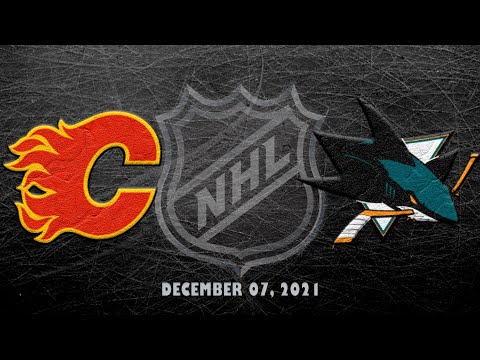NHL Flames vs Sharks | Dec.07, 2021
