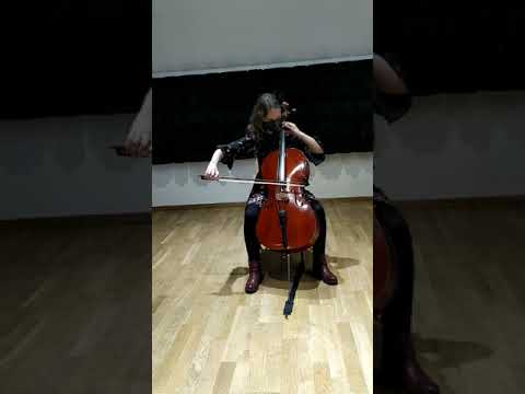 Ana Velkoska - Cello - „A. Corelli - Largo Affettuoso“