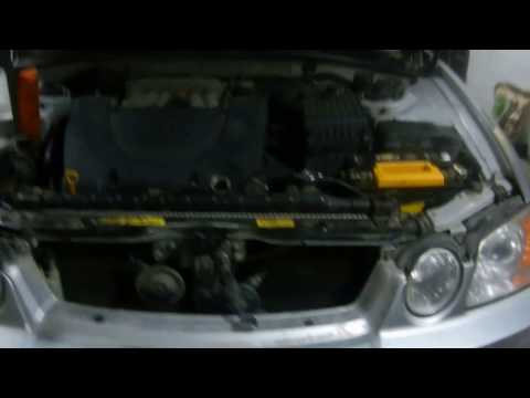 KIA маджентис G6BV оторвало шатун (кулак дружбы)