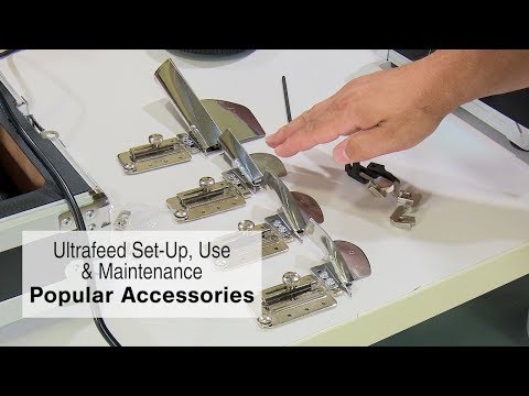 Popular accessories for a sewing machine