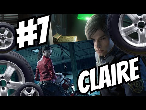 RESIDENT EVIL 2 REMAKE Walkthrough Gameplay Part 7 - Claire