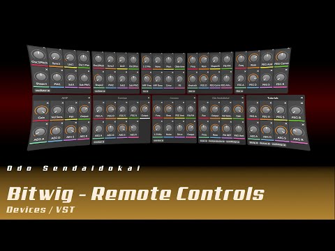 Bitwig - Remote Controls / Vital / Ableton Push 2 (Deutsch)