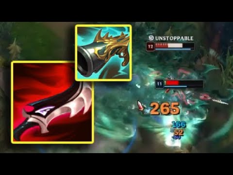 When Graves builds The Collector and Duskblade