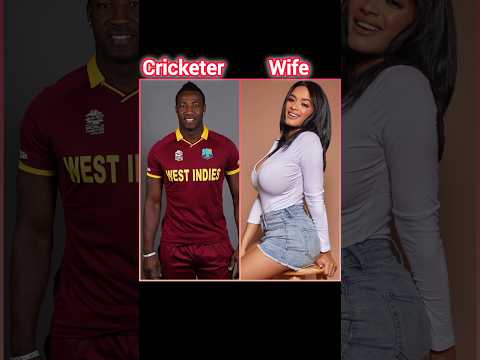 😱WestIndies Cricketer wife🥰#cricket#cricketer #andrerussell#shorts🥶#youtubeshorts#viral🔥#trending