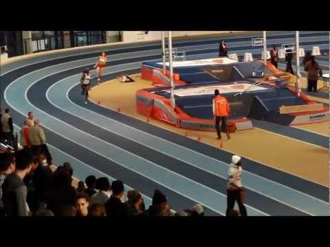 Cadettes filles ASA - 4x200m aux championnats LIFA à Eaubonne - 3 mars 2013