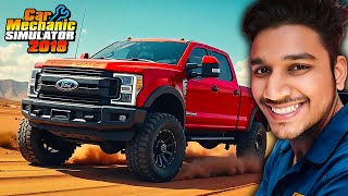 I SECRETLY TOOK MY CUSTOMER'S TRUCK OFF-ROAD | Car Mechanic Simulator 2018