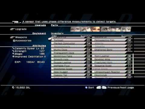 Let's Play: Final Fantasy XIII - Part 84 "Calamity Spear Upgrade" | HD