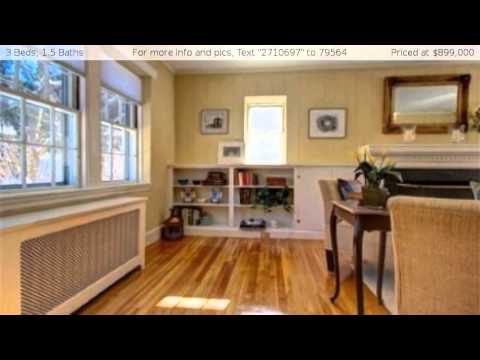 3 Bedroom Home For Sale Winchester MA
