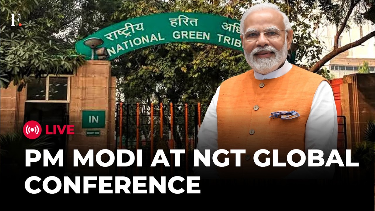 PM MODI SPEECH LIVE | PM Modi Inaugurates NGT International Conference On Environment & Climate