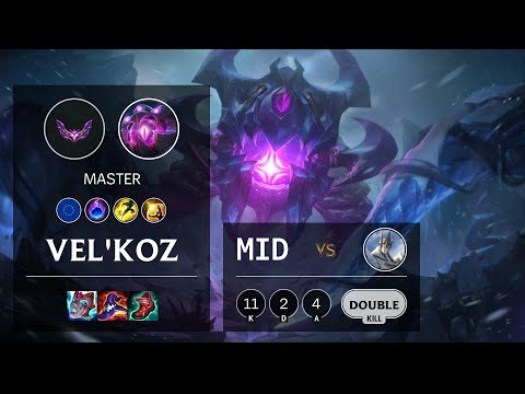 Vel'Koz Mid vs Galio - EUW Master Patch 12.2