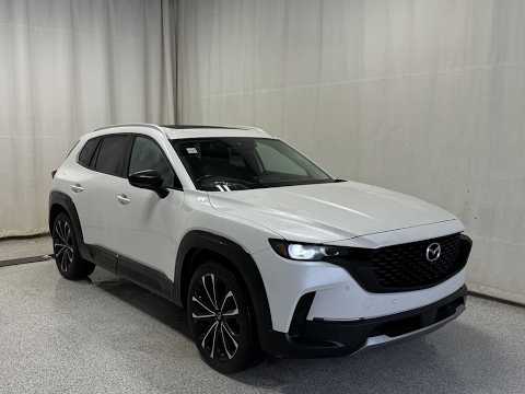 2023 Mazda CX-50 GT w/Turbo AWD in White for sale at Park Mazda in Sherwood Park, AB