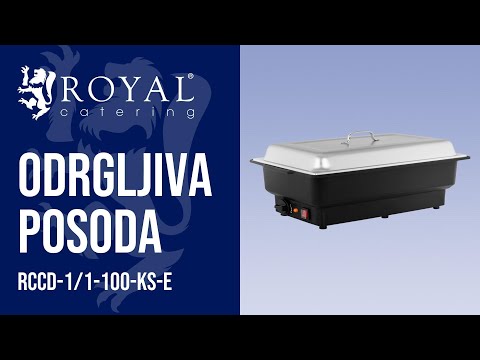 videoposnetek - Odrgljiva posoda - 900 W - 100 mm