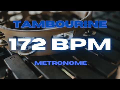172 BPM - Tambourine Metronome