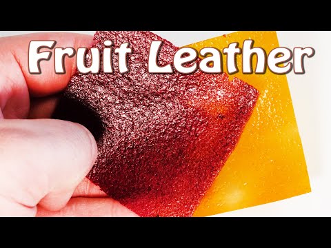 Fruit Leather - 2 Great All Natural Flavours for You and the Kids + 2 Ways to Store them Better