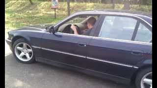 preview picture of video 'BMW e38 pas Polanów'