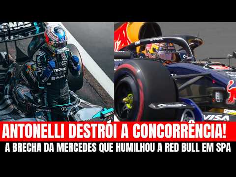 GP DA BÉLGICA: Como Kimi Antonelli Venceu Max Verstappen na Classificação
