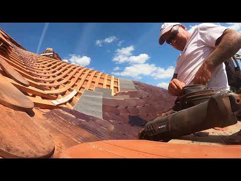 Biberschwanz Hechtgaube Teil 28 - Gaube in Biber decken -  Video Tutorial