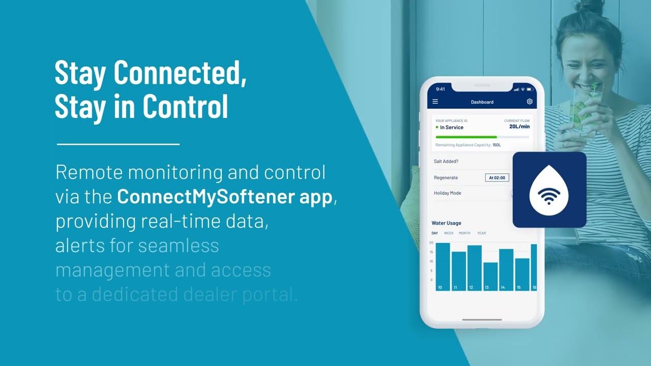 SLIMLINE automatinis minkštinimo filtras