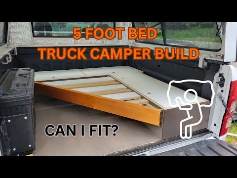 Ford Ranger Truck Bed Camping Build Part 2. Floor and Bed DONE!