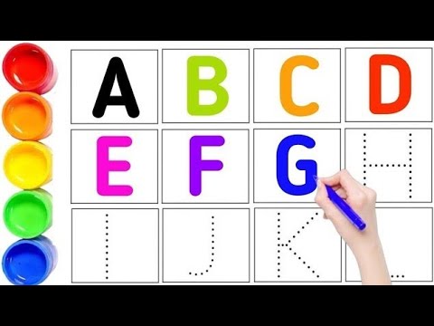 abcd Learn to count, One two three, 123, 123 Numbers, 1 to 100 counting, abc, a to z alphabet abcd