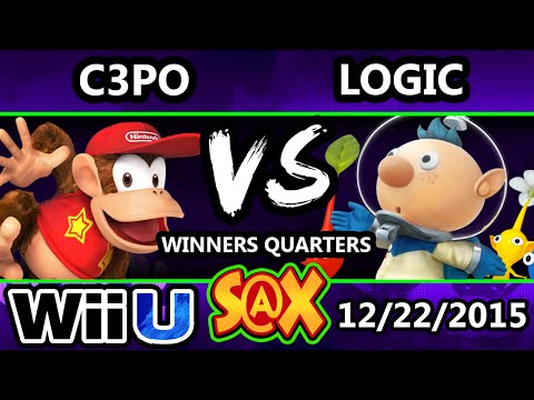 S@X 129 - OW TGUG | C3PO (Diddy, Sheik) Vs. VGBC | Logic (Olimar) SSB4 WQ - Smash Wii U - Smash 4