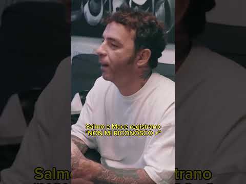 Salmo registra in studio con Mace "Non mi riconosco"