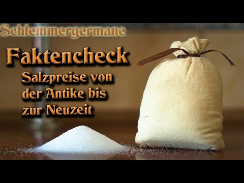 SALT WAS PRICELESS! In every era? - Fact check from antiquity through the Middle Ages to modern t...