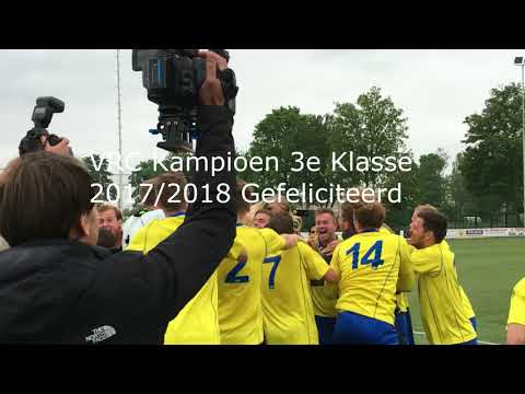 VRC Kampioen 3e Klasse 2017 / 2018