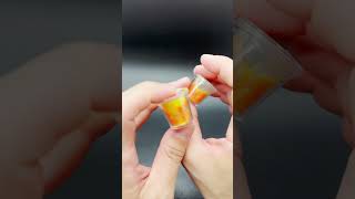 無理やり開けて中身を確認！ゼリーが〇〇!?『もっと！たらみシリーズミニチュアチャーム』ガチャ100てみた♪#たらみ#ミニチュア#食品サンプル#新発売#ガシャポン