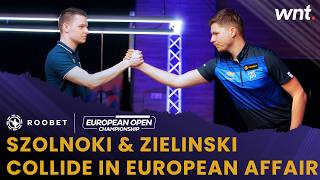 Zielinski and Szolnoki collide in European tussle | 2026 Roobet European Open Pool Championship