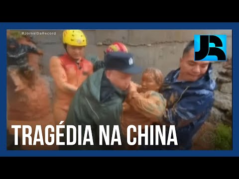 Chuvas provocam pelo menos 17 mortes no sul da China
