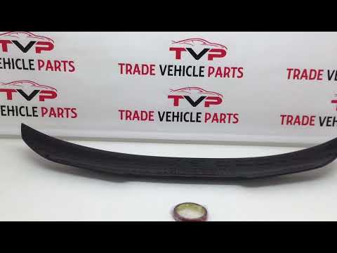 Fits BMW 3 Series E90 M3 Real Carbon Fibre Trunk Boot Lip Spoiler video