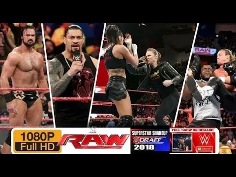 WWE Raw 16 April 2018 Highlights Results Shake-up HD - Monday Night Raw 4/16/18 Highlights This Week