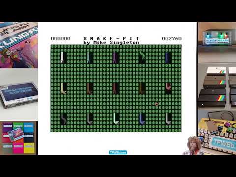 Minus an leg.. Rod Hull Replays: Snake Pit - C64