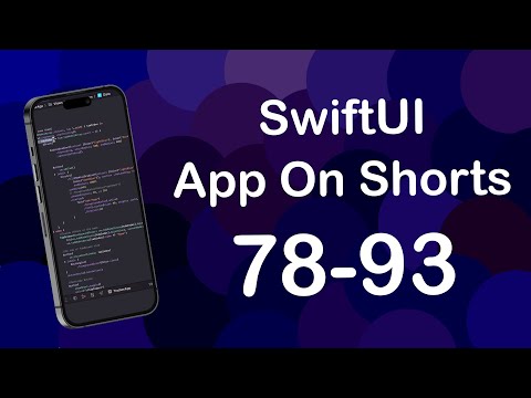ForEach and TabView Debugging | SwiftUI Series Compilation | Parts 78-93