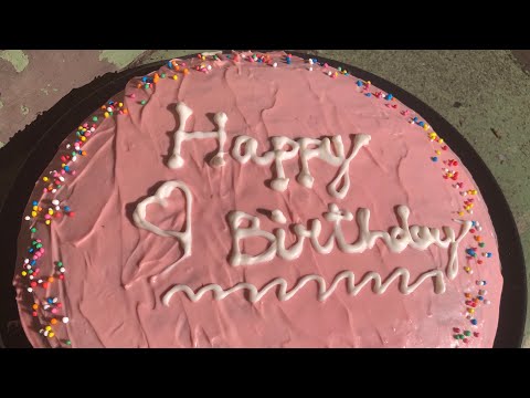 Vanilla Sponge Cake || Easy Birthday Cake Recipe || Birthday Cake || Special Occasion Cake
