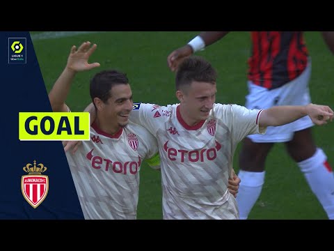 Goal Aleksandr GOLOVIN (39' - ASM) OGC NICE - AS MONACO (2-2) 21/22
