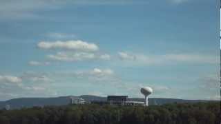 preview picture of video 'Penn State vs Navy 2 FA18 Fighter Jets fly by Beaver Stadium 9/15/12'