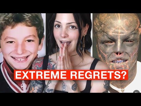 Extreme Body Modification Regrets ? The Black Alien Project