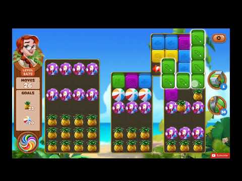 Lost Island Blast Adventure Level 1475 NO BOOSTERS - A S GAMING ✔