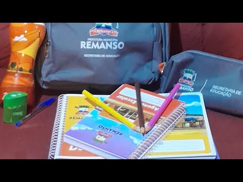 Materiais  Escolares Da Rede Municipal De Remanso Bahia! @prefeitura municipal de Remanso