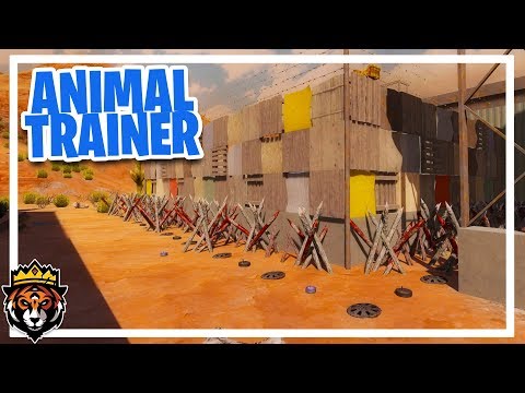 Animal Trainer's Dungeon House in 7 Days to Die Alpha 17 Multiplayer Gameplay Part 36