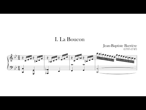 Jean-Baptiste Barrière – Pieces de clavecin