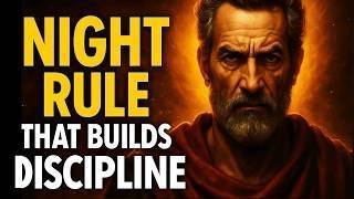“The Stoic Night Rule That Builds Unstoppable Discipline”