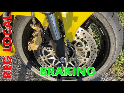 How to Pass an Advanced Bike Test - Braking