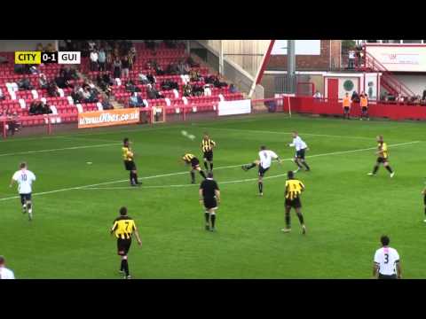 Gloucester City v Guiseley FC - 1st Half Highlights