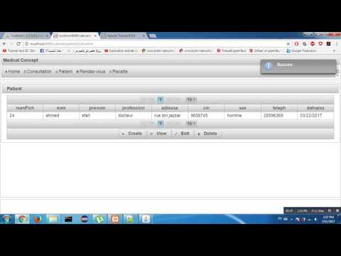 Intégration de Hibernate Primefaces : Crud example