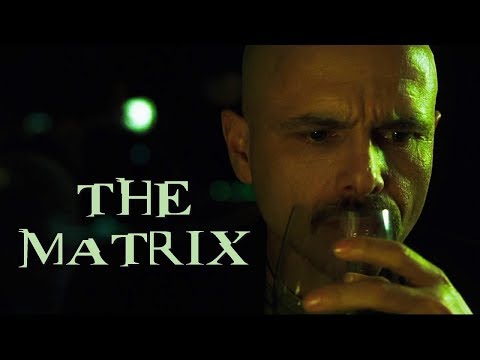 The Matrix 1999 - Steak, Cigars and Wine.