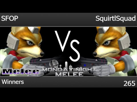 MNM 265 - TLOC | SFOP (Fox) vs SquirtlSquad (Fox) Winners - Melee